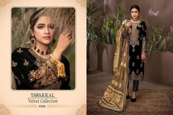 Shree Tawakkal Velvet Designer Collection Pakistani Salwar Kameez